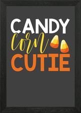 Candy corn Framed Wall Art