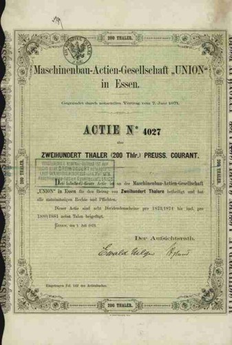 Maschinenbau union 1873 - ag,
