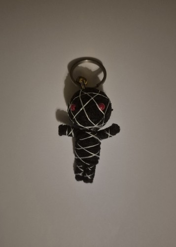 Voodoo doll keyring - doll,