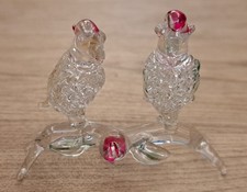 CLEAR & PINK GLASS MINI