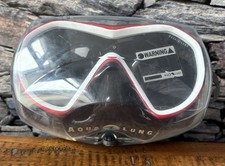 Aqualung 1P Reveal X1 Black/Red Diving Mask Goggles NEW Other