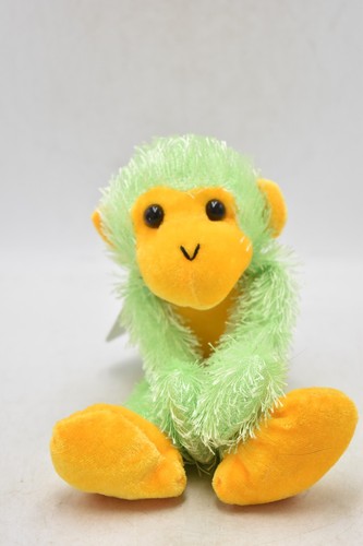 Huggables green fuzzy monkey - huggables,