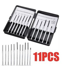 11pcs Watchmakers Repair Kit WATCH SCREWDRIVER SET Tool DIY Small Drivers UK