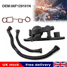 For VW Audi 2.0 TFSI - Pressure Relief Breather PCV Valve & Pipes Kit 06F129101N
