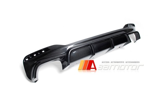 Carbon fibre rear - carbon, bumper