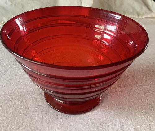 Whitefriars glass vintage ruby - whitefriars,