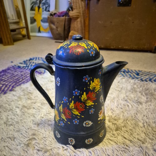 Vintage enamel barge ware - vintage,
