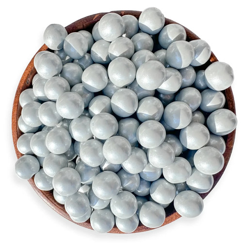 Silver shimmer sixlets - sixlets, –