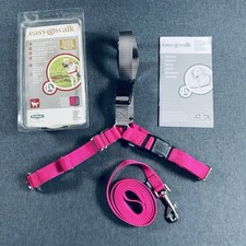 PetSafe Dog Harness Easy Walk Large Pink Nylon with Lead Anti-Pull Training New