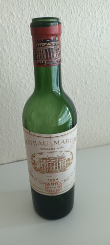 Vintage chateau margaux bottle - vintage,