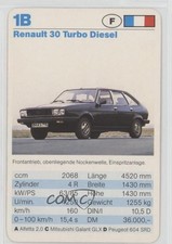 1981 Dubreq Top Trumps Cars