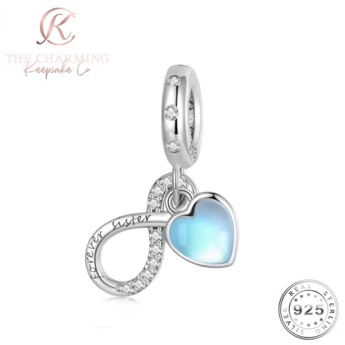 Sister charm silver s925 - sister,