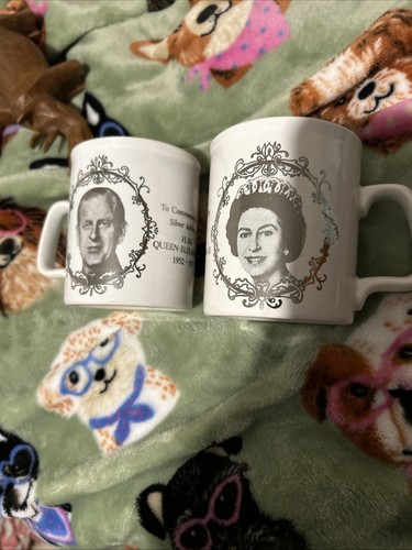 Pair mugs commemorate - pair,