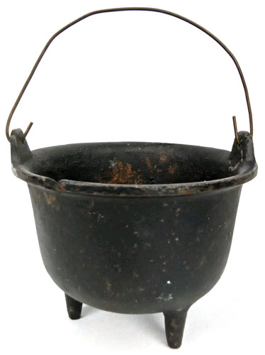 Antique 1890s footed cast - 1890s, iron