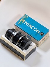 Pentacon 135mm F2.8 M42 Zebra Portrait Tele 15-Leaf Preset Lens Need Cleaning
