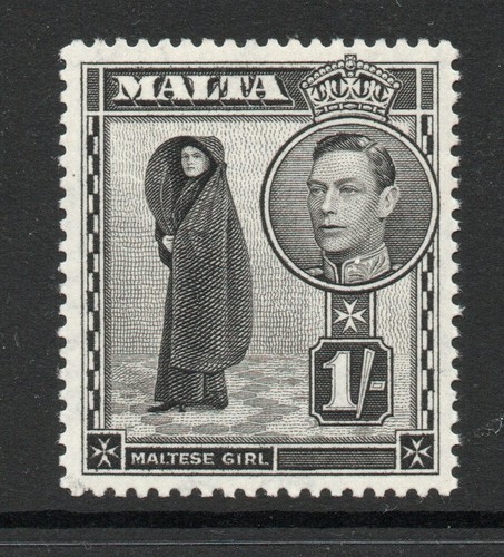 Malta 1938 black - malta, sg