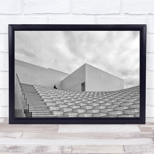 Dark grey minimal architecture - dark,