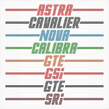 Retro 80s Back Flash Sticker