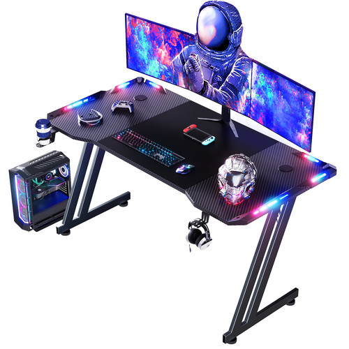Led gaming desk computer table - led,
