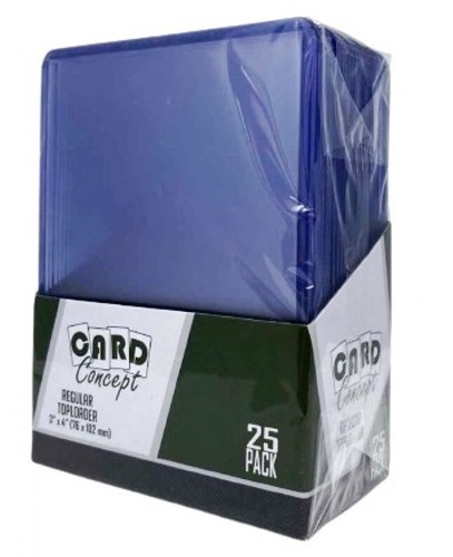 Card concept toploaders clear - concept,