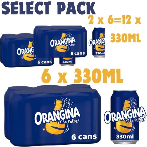 Orangina sparkling fruit drink - fruit,