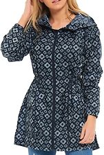 Navy Line Rain Mac RainCoat