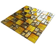 Luxury Gold Iridescent Glass