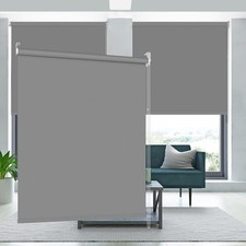 Blackout Roller Blinds, Thermal Roller Blinds Window Shades 66cm Wide×183cm Drop