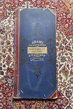 Large Adams' Illustrated Panorama of History 1878