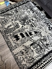 Ikea Stunsig Steven Harrington Rug 2017 Limited Edition Pop Art Rare Collectable