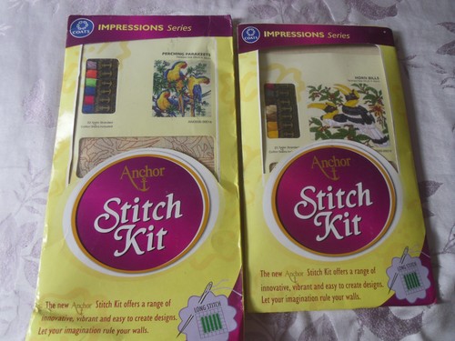Anchor cross stitch kits - kits, x2