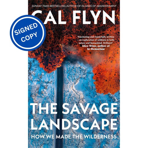 Signed book the savage - book,