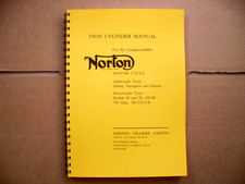 NORTON WORKSHOP MANUAL FOR