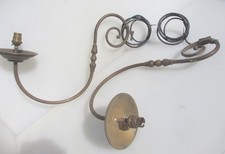 HUGE Vintage Brass Wall Lights