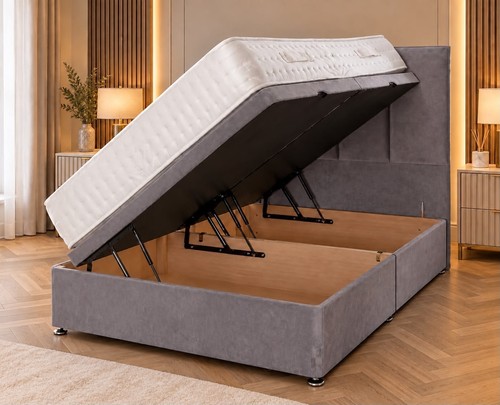 Luxury upholstered ottoman - upholstered,