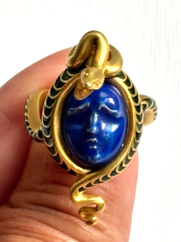 Antique lalique memento - lalique, mori