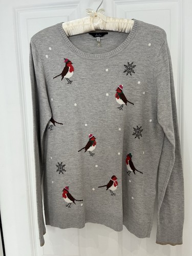 Women grey robins - women's, christmas