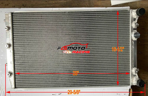 Aluminum radiator fit - aluminum,