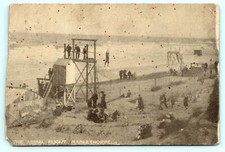 Postcard The Aerial Flight Mablethorpe Hiistorical Seaside Amusement Ride