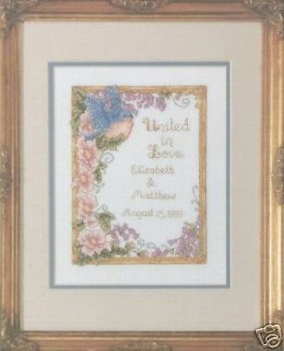 United love cross stitch - love,
