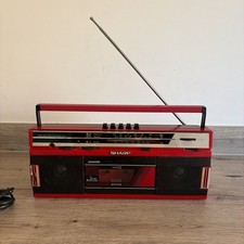 Vintage 1980s sharp 242 - sharp, red