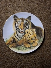 Tiger. Limited Edition Plate