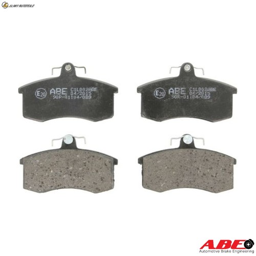 Brake pad set disc - set,