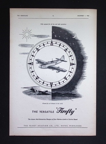 Original 1950 advert - advert, fairey
