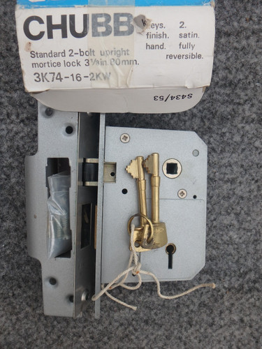 Original chubb lever mortice - 5,