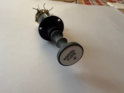 Rodgers organ lighted - lighted, drawknob