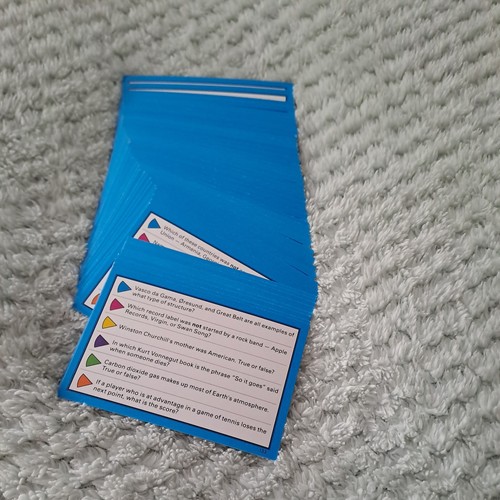 Trivial pursuit question - 50,