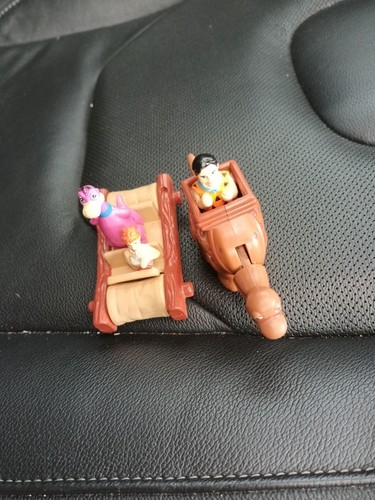 Flintstones happy meal toys - happy,