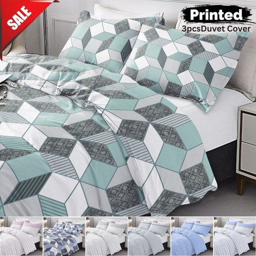 Printed duvet cover set - printed, quilt