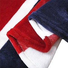 Union Jack Flag Fleece Throw